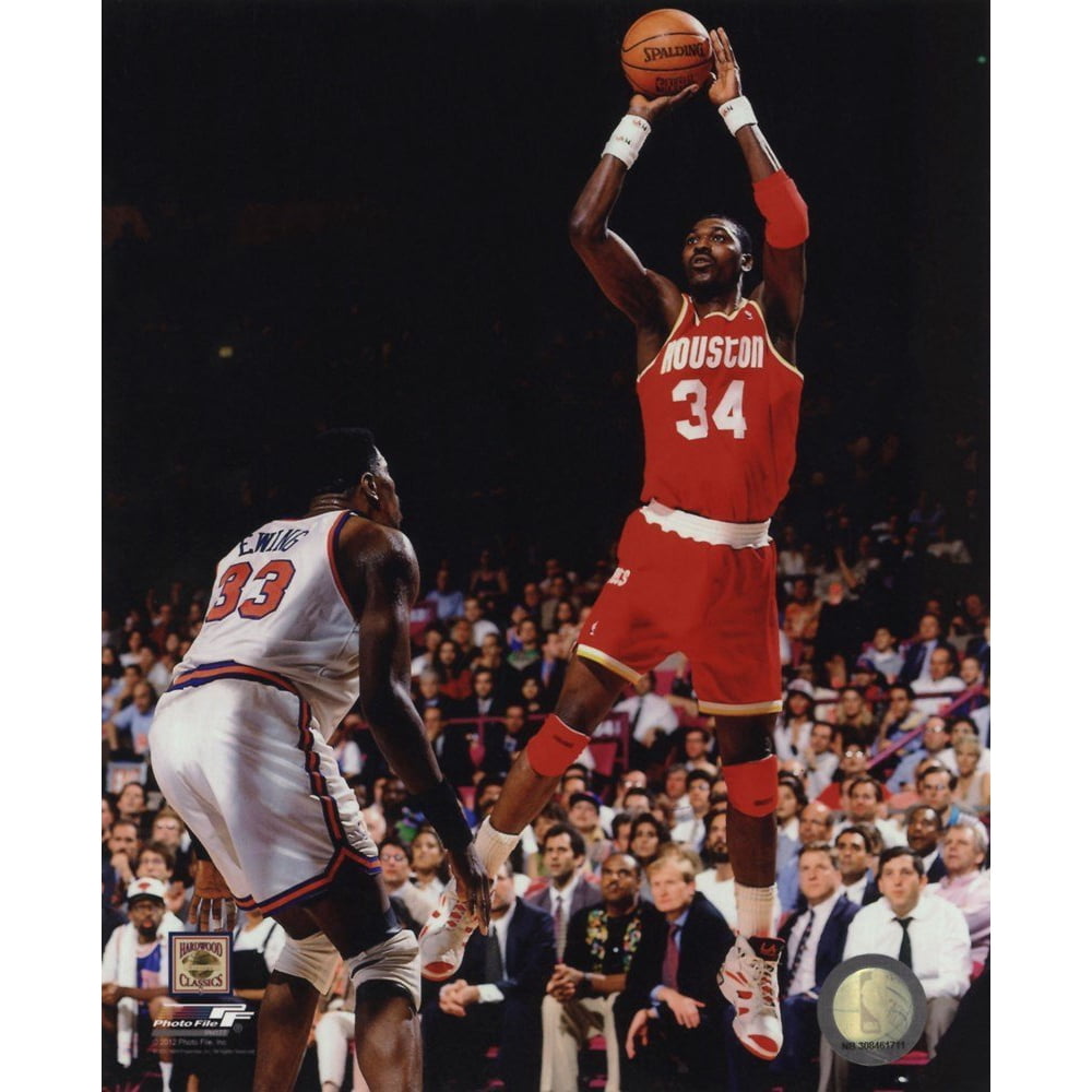 Hakeem Olajuwon Game 4 of the 1994 NBA Finals Action Art