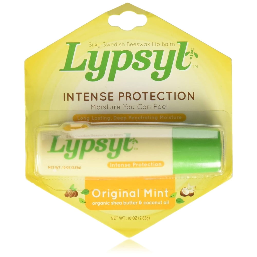 Lypsyl Intense Protection Original Mint Lip Balm, .10 oz.