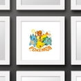 thumbnail image 4 of Gallery Pops Pokemon - Peaceful Nature Pokemon Wall Art, White Framed Version, 12" x 12", 4 of 5