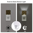 thumbnail image 3 of Naloa Flower (2) Night Lights Plug into Wall, Dusk to Dawn Sensor Warm White Led Night Light 0.5W, Nightlight suit for Adults, Bedroom, Bathroom, Hallway, Kitchen, 3 of 5
