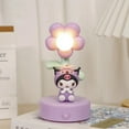 thumbnail image 4 of Sanrio Cinnamoroll Cartoon Night Light for Children Kawaii Figure Hello Kitty Kuromi Modeling Desk Lamp Room Decorations, 4 of 10