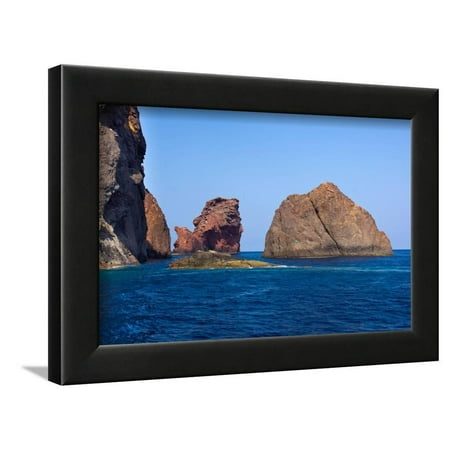 Scandola Nature Reserve, Unesco World Heritage Site, Corsica, France Framed Print Wall Art By O. (Best Nature Reserves In The World)