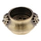 thumbnail image 2 of Plato porta incienso, atrapacenizas, adorno para cono de incienso de Buda. Bronce S, 2 of 9