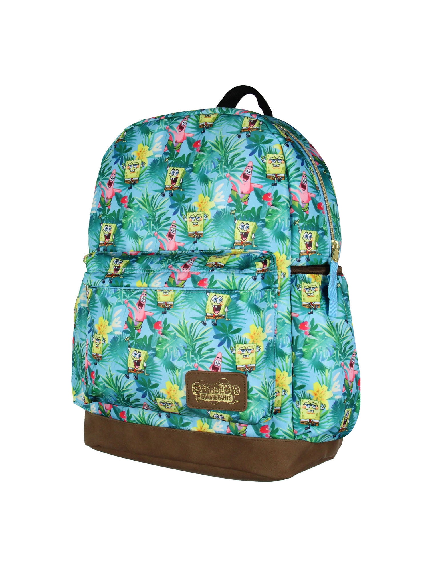 SpongeBob SquarePants And Patrick Star Tropical School Travel Backpack