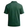 thumbnail image 4 of Short Sleeve Performance Polo Shirts for Men Lapel Collared Soft Breathable Casual T Shirts for Men, 4 of 6