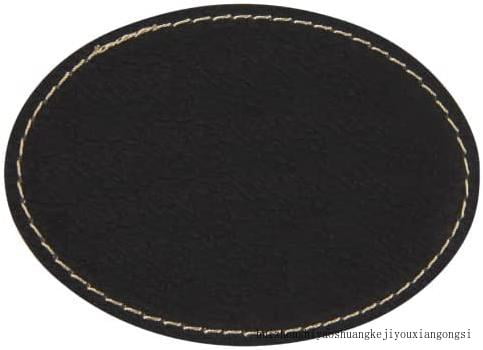 Oval Laserable Leatherette Patch With Adhesive, Blank Hat Patches ...