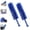 Blue*2pcs, variant on Fan Cleaner Brush, Flexible Ceiling Fan Cleaner, Bendable Dusting Brush for Electric and Blind, Reusable Microfiber Dust Collector, ldeal for Electric Fans Air Conditioning, Home Car Vents, Curtain