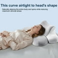 thumbnail image 5 of KAIPARA Reading Pillow for Lying, Leaning and Prone, Contour Memory Foam Pillow, Ergonomic Cervical Pillow for Neck and Shoulder Pain Relief, Bed Wedge Pillow, 5 of 9