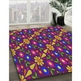 thumbnail image 2 of Ahgly Company Indoor Rectangle Patterned Dark Almond Brown Abstract Area Rugs, 2' x 3', 2 of 6