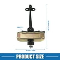 thumbnail image 4 of Correa de parada de verificación de puerta del lado del conductor delantero de Unique Bargains No.F81Z2827204AA para Ford F-250 F-350 F-450 F-550, 4 of 7
