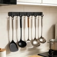 thumbnail image 6 of Wall Mounted Coat Hook Rack for Towels Robes Bags - No Drill Adhesive Aluminum Alloy Storage Hook Organizer for Bathroom Kitchen Entryway Bedroom - Multi-Purpose Hanging Hooks for Home Organization, 6 of 7