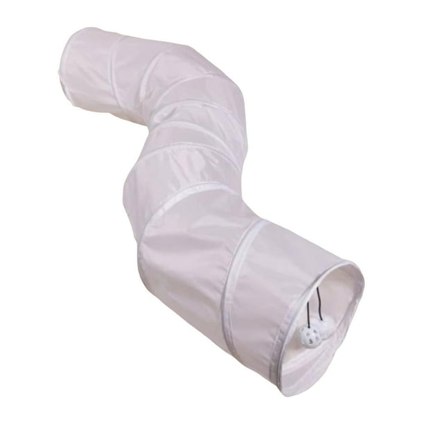 Juguete de para gatos, tubo de para s con juego, conejos de persecución plegables con bolas, interior Jinwen Gato Túnel