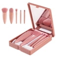 thumbnail image 1 of Mini Cosmetic Portable Travel Makeup Brushes Set with Mirror Box US-, 1 of 7