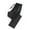 A-Black331, variant on Women's Sweatpants Straight Leg Elastic Waistband Side Pockets Summer Trousers Minimalist Athletic Sport Bottoms