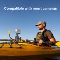 thumbnail image 4 of Camera Kayak Action Camera Mount 360 Degree Universal Adjustable Small Boat Track Cameras Holder, 4 of 7