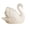 White 2, variant on Elegant Black White Duck Sculpture Ceramic Toilet Bolt Cover Tabletop Decors