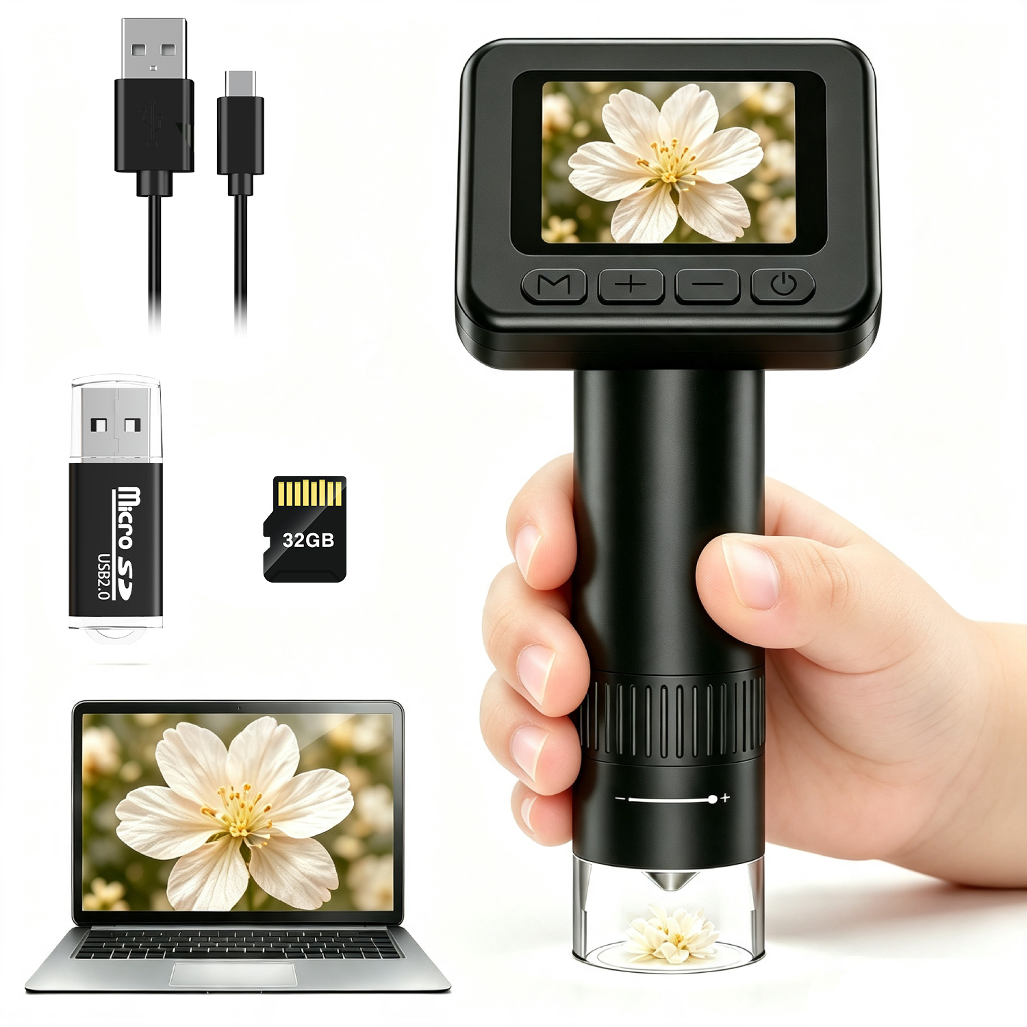 Hutact Handheld Digital Pocket Microscope photo 1