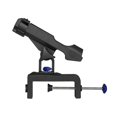 thumbnail image 1 of Fishing Boat Rods Holder With Large Clamp Opening Adjustable 360 Degree Power Lock Fishing Pole Rod Racks Folding Holder1pcblack, 1 of 5