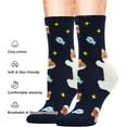 thumbnail image 3 of Womens Girls Novelty Funny Crew Socks Cute Animal Bear Socks for Girl's Gift, 3 of 6