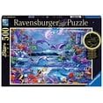 thumbnail image 2 of Ravensburger 15047 Moonlit Magic 500 Piece Glow in The Dark Puzzle para adultos - Cada pie Ravensburger Ravensburger, 2 of 2