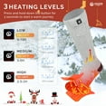 thumbnail image 5 of SAVIOR HEAT Heated Socks for Men Women Rechargeable Battery Electric Socks Winter Foot Warmer Outdoor Skiing Hunting Fishing, 5 of 12