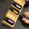 thumbnail image 3 of Estante de almacenamiento de aceites esenciales, soporte de exhibición multifuncional de madera, organizador para botellas de aromaterapia cosmética, shamjiam estante de aceite esencial, 3 of 7