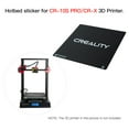 thumbnail image 4 of Heated Bed Sticker Sheet Build Surface High Temperature Resistant 320*310mm/12.6*12.2in Compatible with CR-10S PRO/CR-X 3D Printer, 4 of 4