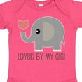 thumbnail image 4 of Inktastic Loved by My Gigi Grandma Boys or Girls Baby Bodysuit, 4 of 5