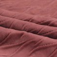 thumbnail image 3 of Unique Bargains 4 Solid Striped Square Decorative Throw Pillow Covers Textured Pillowcases Dark Pink 18" x 18", 3 of 6