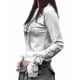 thumbnail image 3 of Camisetas Gráficas para Mujeres, Adolescentes, Estética Grunge, Gótica, Y2k, Básica, de Punto, Larga, Otoño. XL, 3 of 8