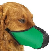 Pro-Guard Pets Softie Muzzle for Dogs, Large Green