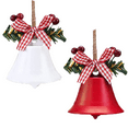 thumbnail image 1 of Adornos para árboles de Navidad, campanas decorativas navideñas, para manualidades, suministros, corona, decoración para colgar en la puerta, 1 of 5