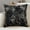 Black, variant on Decorative Throw Pillow Cushion for Sofa Bed Living Room | Soft Chenille Back Support Cushion | Versatile Decorative Pillow for Couch Bedroom Window | Comfortable Seat Cushion for Home Indoor Use