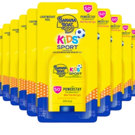 Banana Boat Kids Sport Stick-12 Pack
