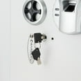 thumbnail image 3 of BARSKA White Biometric Wall Safe AX13030, 3 of 3