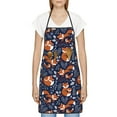 thumbnail image 3 of Sikiie Vintage Blue Fox Family Aprons for Kitchen Cooking Aprons, Chef Apron for Men Women Chef, 3 of 7