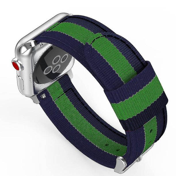 38-40mm Apple Watch compatible con la banda de Iwatch, banda de repuesto de nailon tejido fino