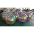 thumbnail image 3 of Esferas inflables metálicas - Esfera de espejo dorado gigante iridiscente Bola de decoración inflable de Pvc de Navidad para exteriores, 3 of 3