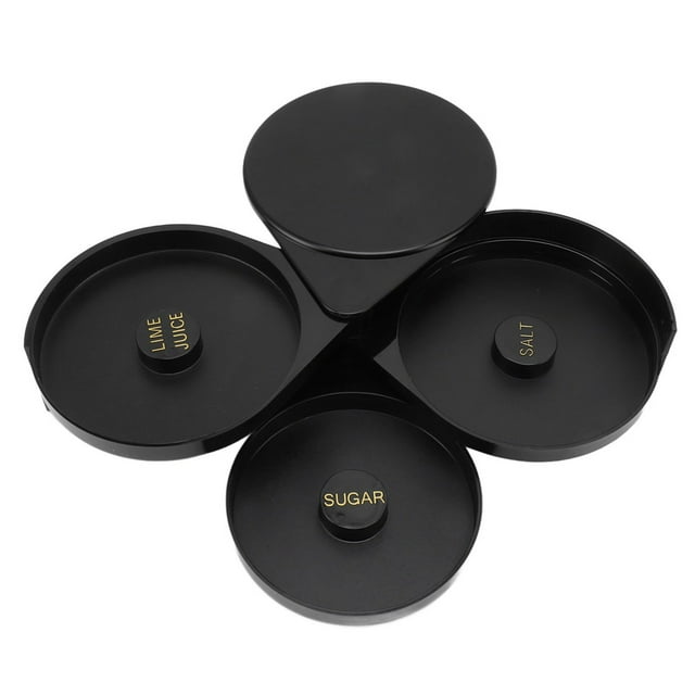 Escarchador de vasos de 3 niveles de grado alimenticio, escarchador de azúcar y sal profesional, herramienta de barman para bares en casa, hoteles y restaurantes