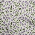 thumbnail image 1 of oneOone Georgette Viscose Purple Fabric Floral Sewing Fabric By The Yard Printed Diy Clothing Sewing Supplies 42 Inch Wide, 1 of 5