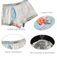 thumbnail image 3 of Hbhpov Toddler Boys'Boxers Breathable Dinosaur Underpants, 6-Pack, Sizes 2-12, 3 of 6