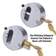 thumbnail image 3 of Puck Lock Master Lock M736XKAD de acero cromado con cerrojo, 3 of 6