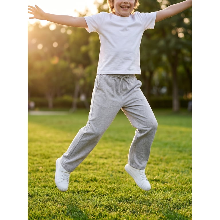 NEIKU Boys' 3-Pack Jogger Sweatpants photo 6