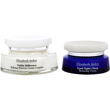 ELIZABETH ARDEN by Elizabeth Arden - Visible Difference Day & Night Duo: Refining Moisture Cream Complex 100ml/3.4oz+Good Night's Sleep Restoring Cream 50ml/1.7oz --2pcs - WOMEN