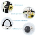 thumbnail image 7 of FORMRS Women's Travel Backpack Purse Anti-Theft Hidden Pockets Casual Shoulder Bag, White Flower, 7 of 7