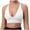 White, variant on Sports Bras for Women Deep V Neck Racerback Padded Triangle Bralettes Workout Gym Yoga Bra
