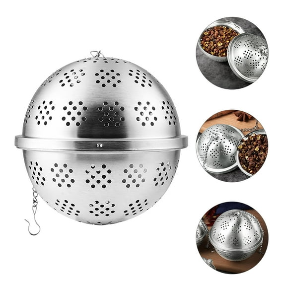 HEALEEP Gongfu Tea Strainer Fine Mesh Tea Sifter for Tea House Use 1Pack Silver
