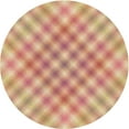 thumbnail image 1 of Ahgly Company Machine Washable Indoor Round Transitional Orange Area Rugs, 6' Round, 1 of 7