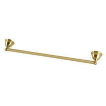Kingston Brass BA3961BB 24 in. Restoration Towel Bar, Brushed Brass