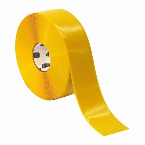Mighty Line Floor marking,Yellow,3 inx3 in,Roll 3FY